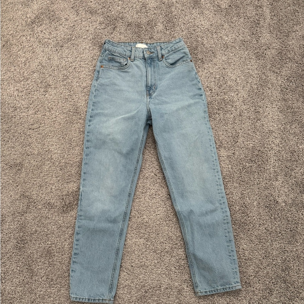 H&M Light Blue High Rise Women's Jeans